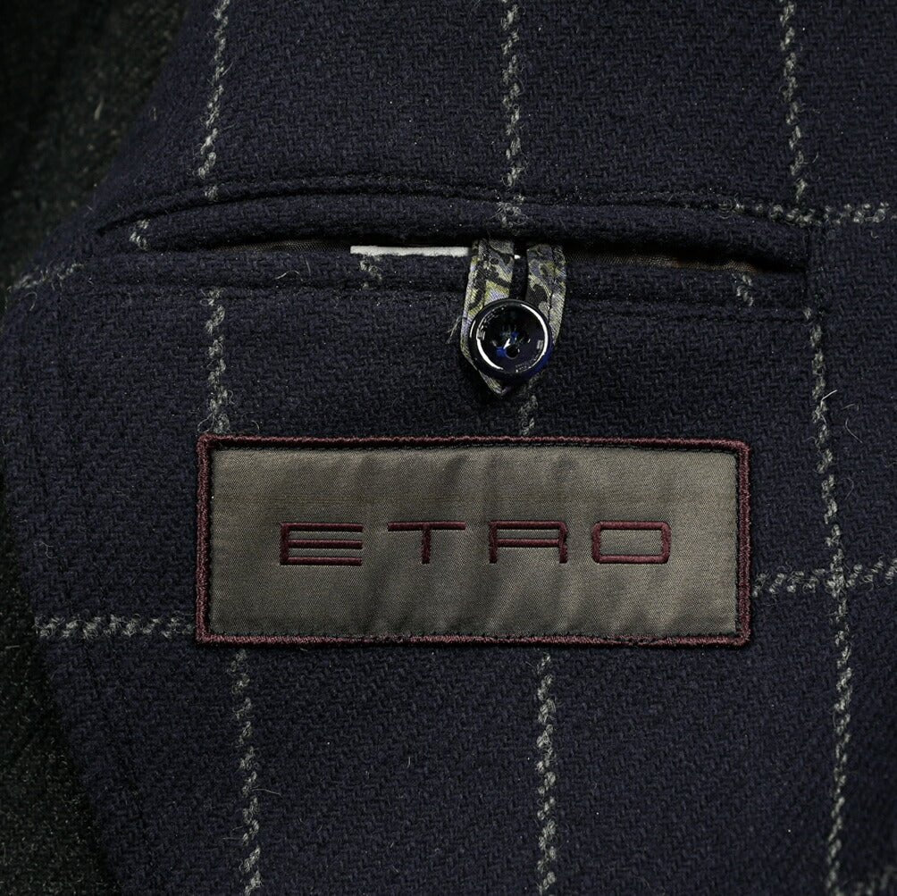 ETRO M - 65 スタンドカラーウールブルゾン｜GUARDAROBA MILANO OFFICIAL STORE