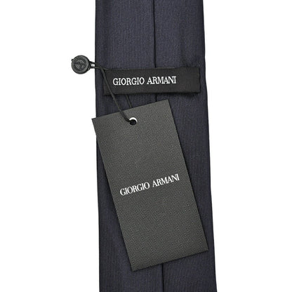 FINAL SALE｜GIORGIO ARMANI シルク100% ワンポイントネクタイ｜GUARDAROBA MILANO OFFICIAL STORE