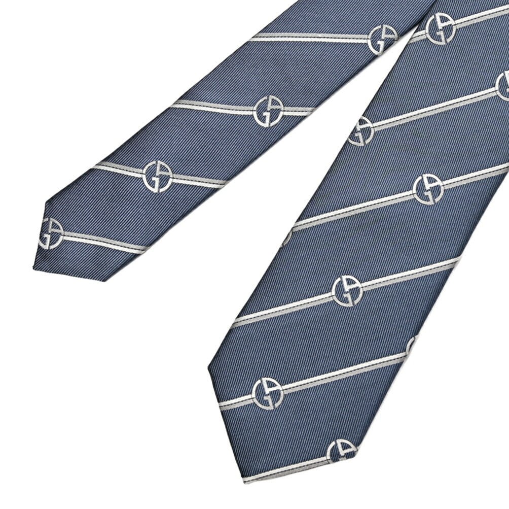 GIORGIO ARMANI シルク100% 総柄ロゴネクタイ｜434350｜GUARDAROBA MILANO OFFICIAL STORE