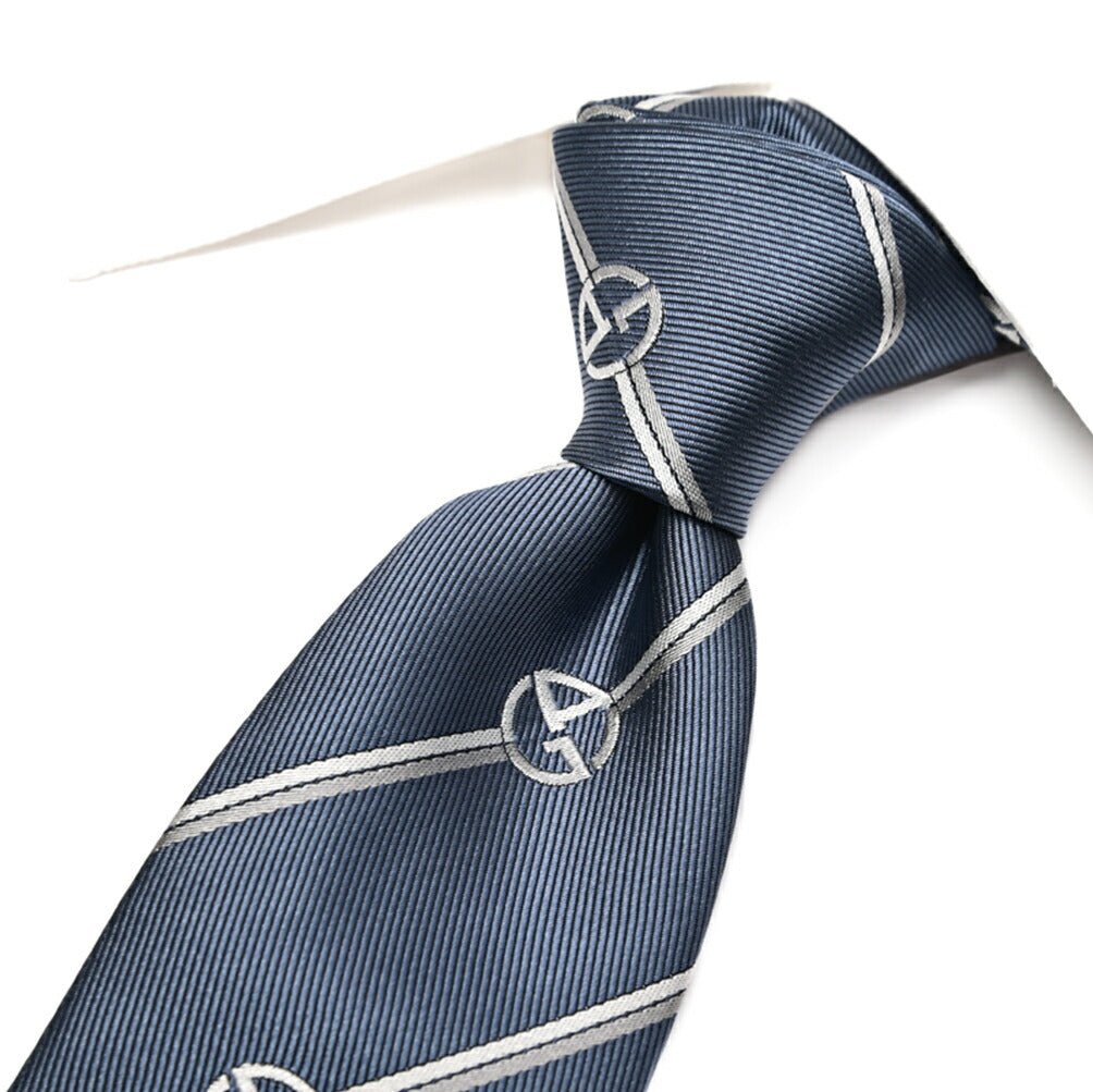 GIORGIO ARMANI シルク100% 総柄ロゴネクタイ｜434350｜GUARDAROBA MILANO OFFICIAL STORE