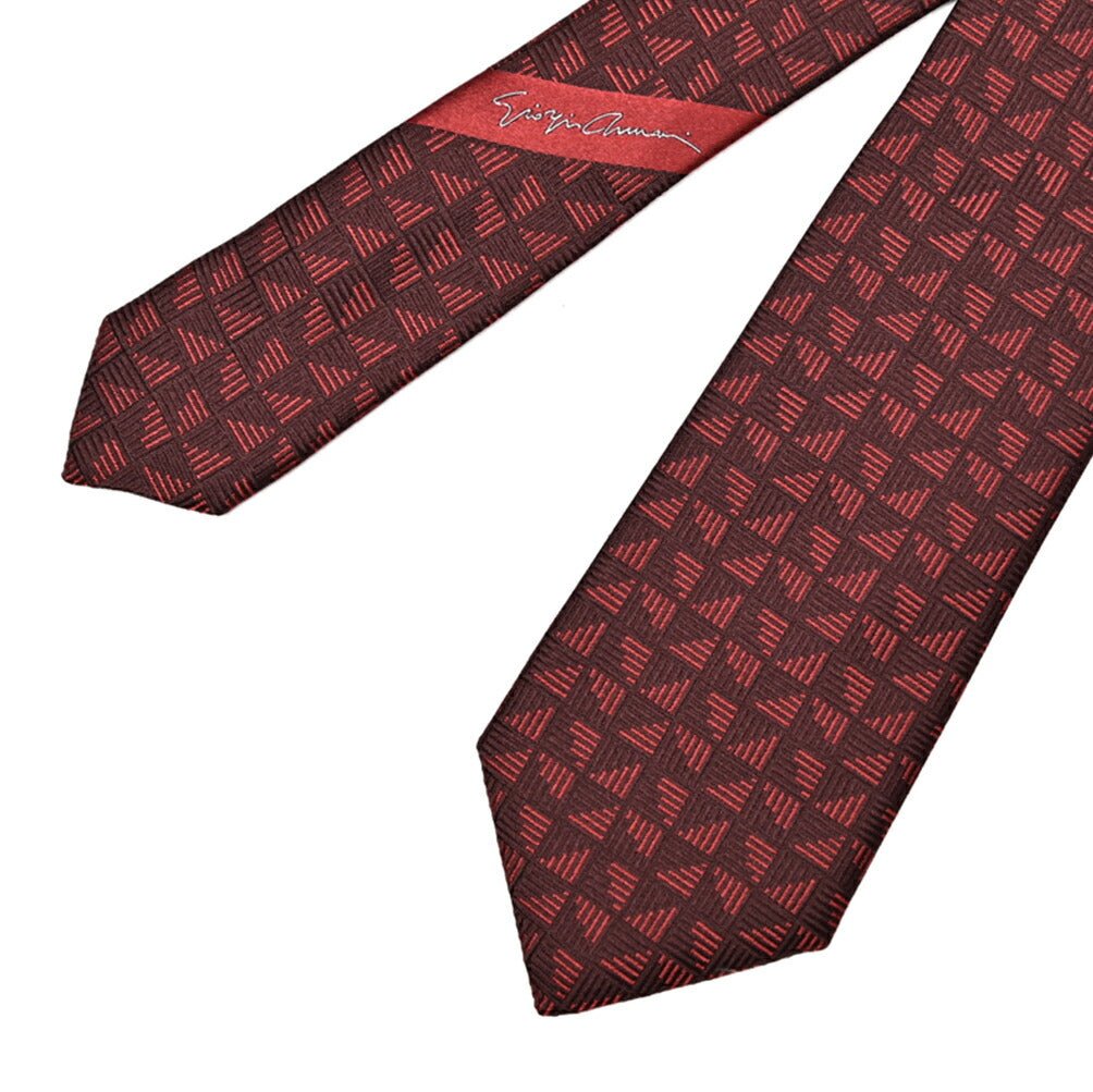 GIORGIO ARMANI シルク100% 総柄ネクタイ｜434362｜GUARDAROBA MILANO OFFICIAL STORE