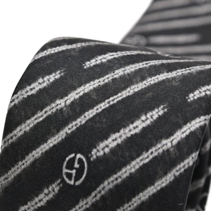 GIORGIO ARMANI シルク100% 総柄ロゴネクタイ｜434385｜GUARDAROBA MILANO OFFICIAL STORE