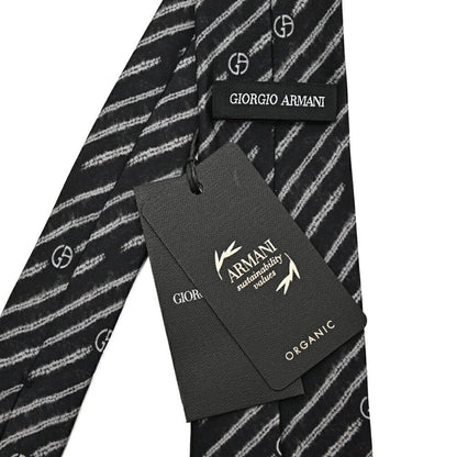 GIORGIO ARMANI シルク100% 総柄ロゴネクタイ｜434385｜GUARDAROBA MILANO OFFICIAL STORE