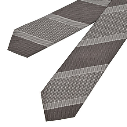 GIORGIO ARMANI シルク100% レジメンタル柄ネクタイ ナロータイ｜434405｜GUARDAROBA MILANO OFFICIAL STORE