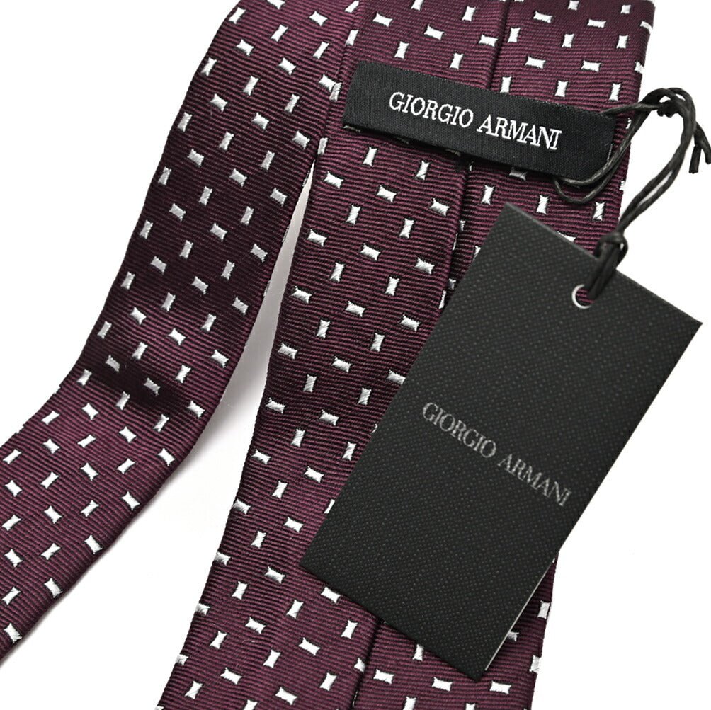 GIORGIO ARMANI シルク100% 総柄ネクタイ｜434429｜GUARDAROBA MILANO OFFICIAL STORE