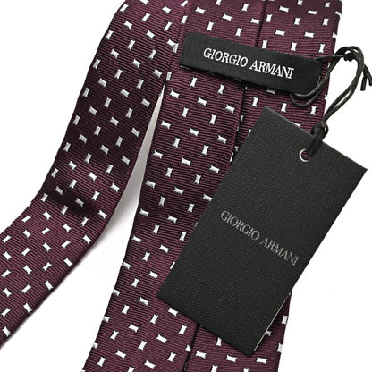 GIORGIO ARMANI シルク100% 総柄ネクタイ｜434429｜GUARDAROBA MILANO OFFICIAL STORE