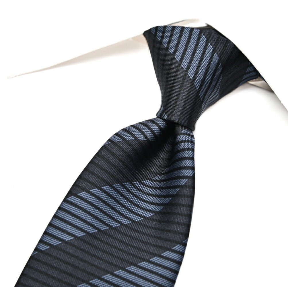 GIORGIO ARMANI シルク100% レジメンタル柄ネクタイ｜434453｜GUARDAROBA MILANO OFFICIAL STORE