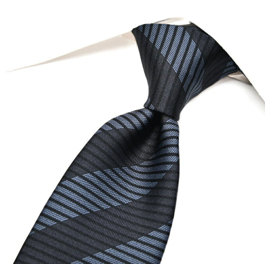 GIORGIO ARMANI シルク100% レジメンタル柄ネクタイ｜434453｜GUARDAROBA MILANO OFFICIAL STORE