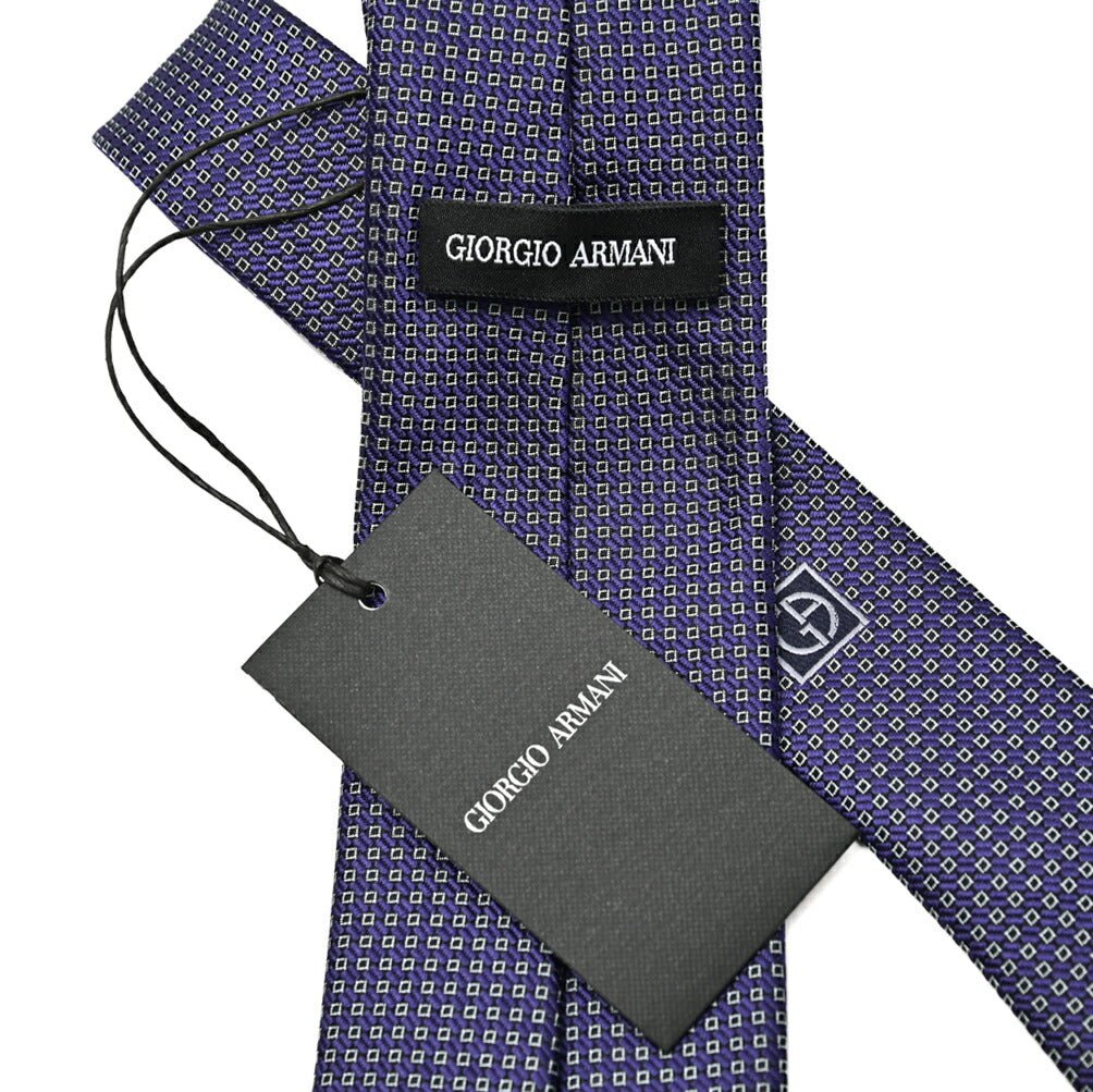 GIORGIO ARMANI シルク100% 総柄ネクタイ｜434486｜GUARDAROBA MILANO OFFICIAL STORE