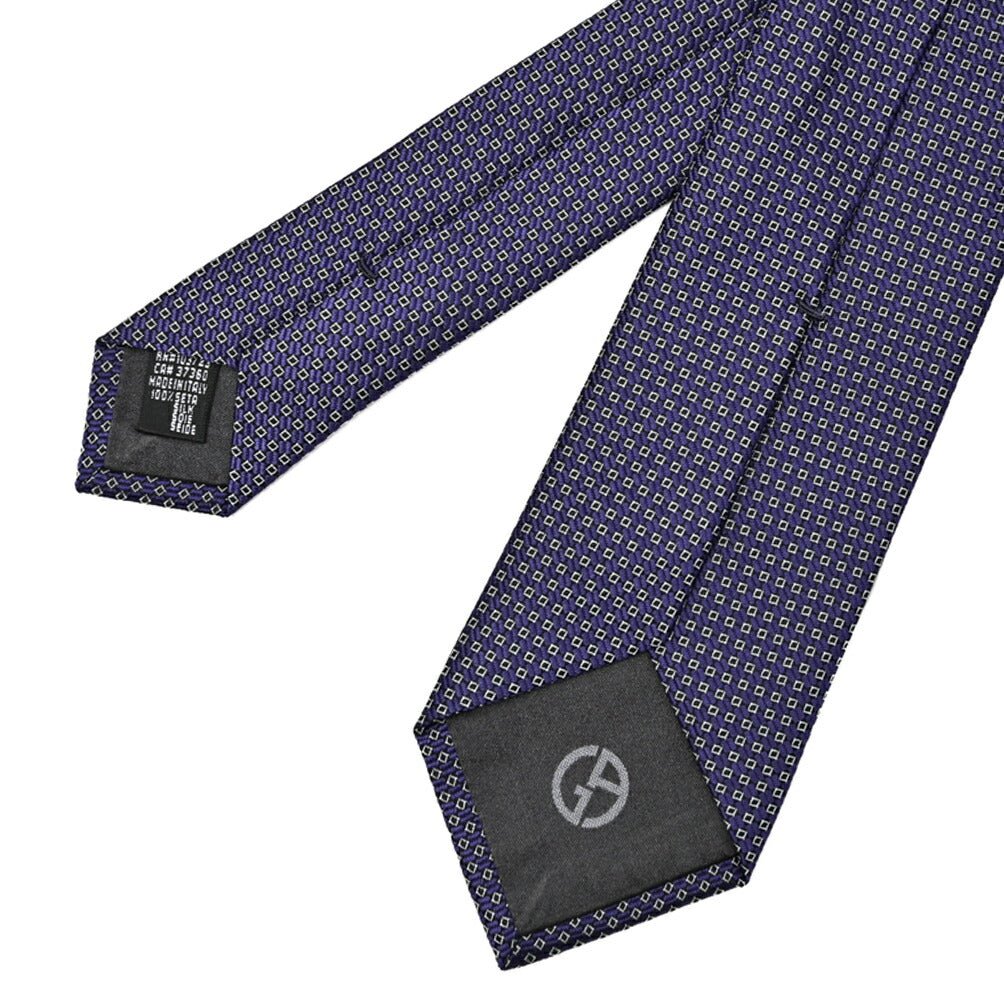 GIORGIO ARMANI シルク100% 総柄ネクタイ｜434486｜GUARDAROBA MILANO OFFICIAL STORE