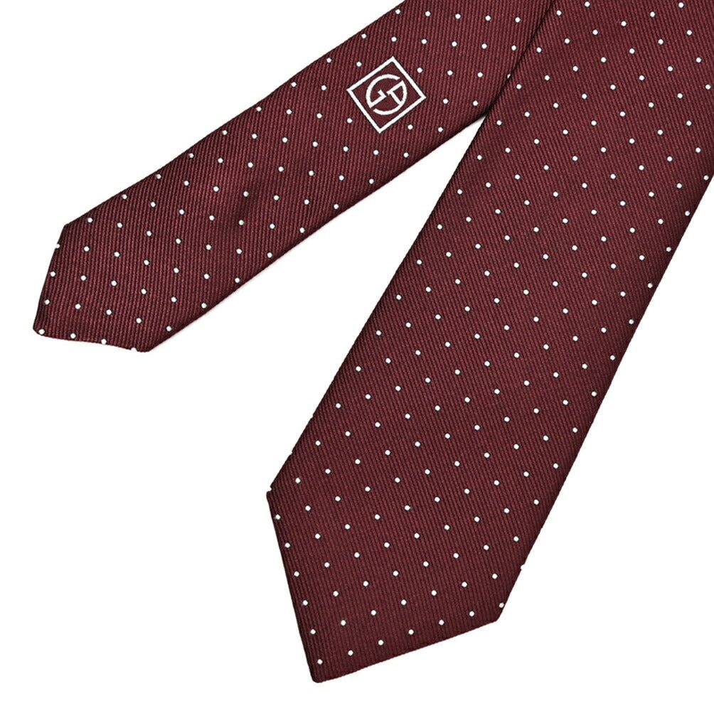 GIORGIO ARMANI シルク100% ドット柄ネクタイ｜434514｜GUARDAROBA MILANO OFFICIAL STORE