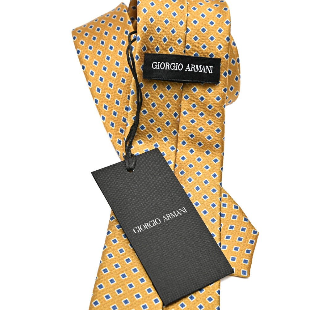 GIORGIO ARMANI シルク100% 小紋柄ネクタイ｜434520｜GUARDAROBA MILANO OFFICIAL STORE