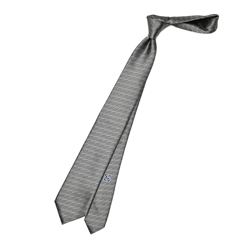 GIORGIO ARMANI シルク100% 幾何柄ネクタイ｜434526｜GUARDAROBA MILANO OFFICIAL STORE
