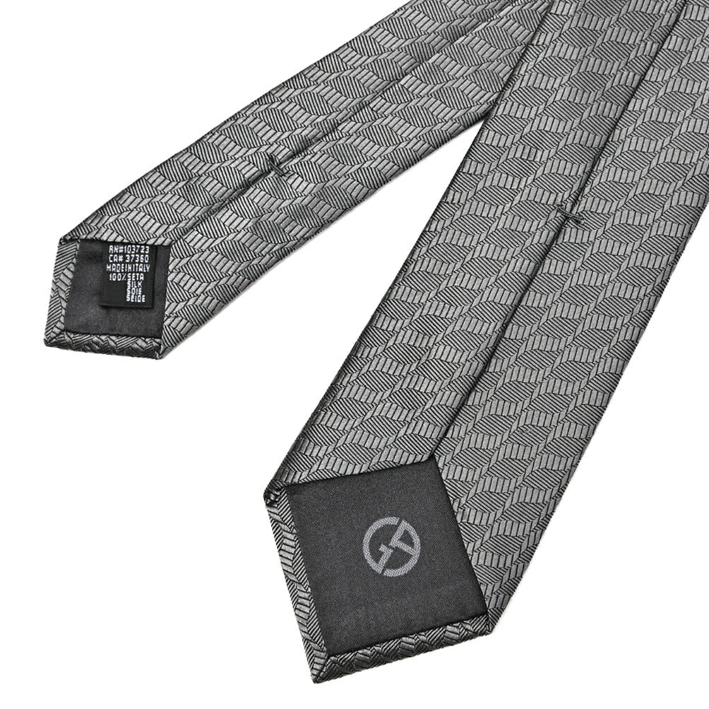 GIORGIO ARMANI シルク100% 幾何柄ネクタイ｜434526｜GUARDAROBA MILANO OFFICIAL STORE