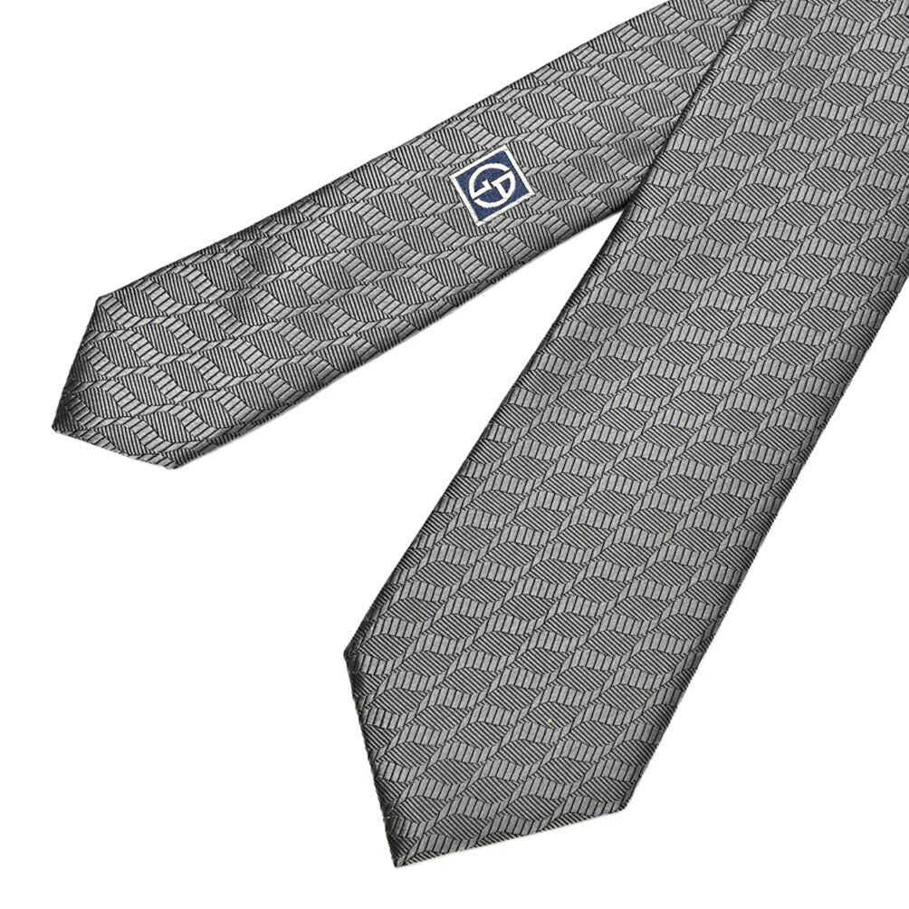 GIORGIO ARMANI シルク100% 幾何柄ネクタイ｜434526｜GUARDAROBA MILANO OFFICIAL STORE