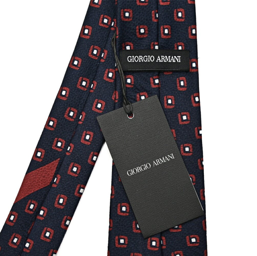 GIORGIO ARMANI シルク100% 小紋柄ネクタイ｜434601｜GUARDAROBA MILANO OFFICIAL STORE