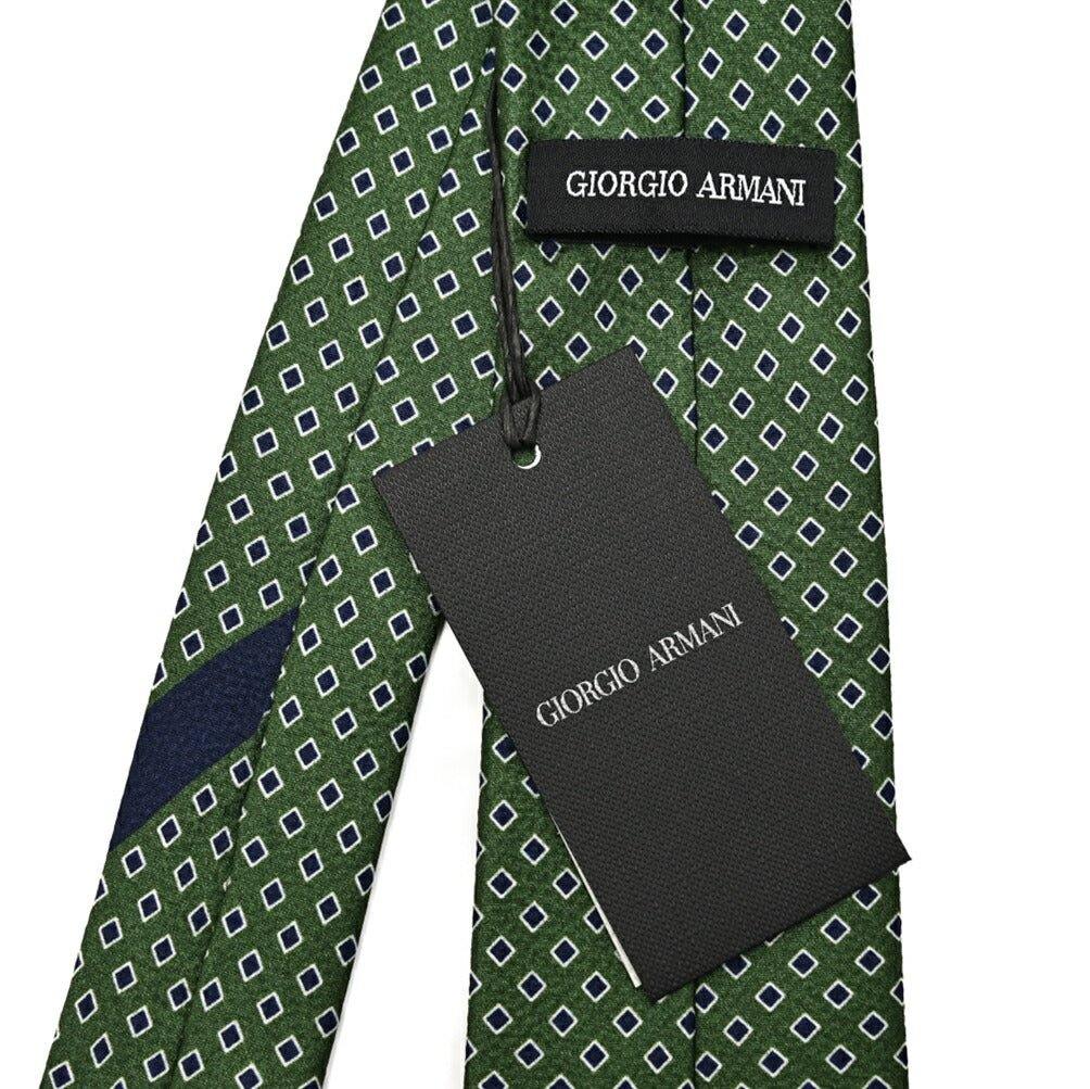 GIORGIO ARMANI シルク100% 小紋柄ネクタイ｜434616｜GUARDAROBA MILANO OFFICIAL STORE