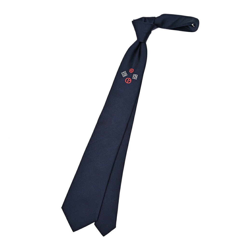 GIORGIO ARMANI シルク100% ワンポイントロゴネクタイ｜434619｜GUARDAROBA MILANO OFFICIAL STORE