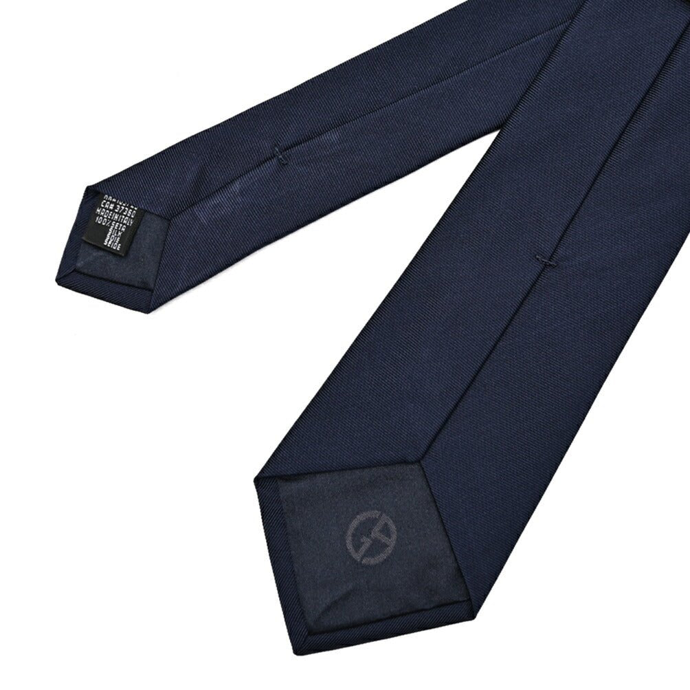 GIORGIO ARMANI シルク100% ワンポイントロゴネクタイ｜434619｜GUARDAROBA MILANO OFFICIAL STORE