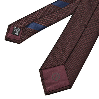 GIORGIO ARMANI シルク100% 幾何柄ネクタイ｜434638｜GUARDAROBA MILANO OFFICIAL STORE