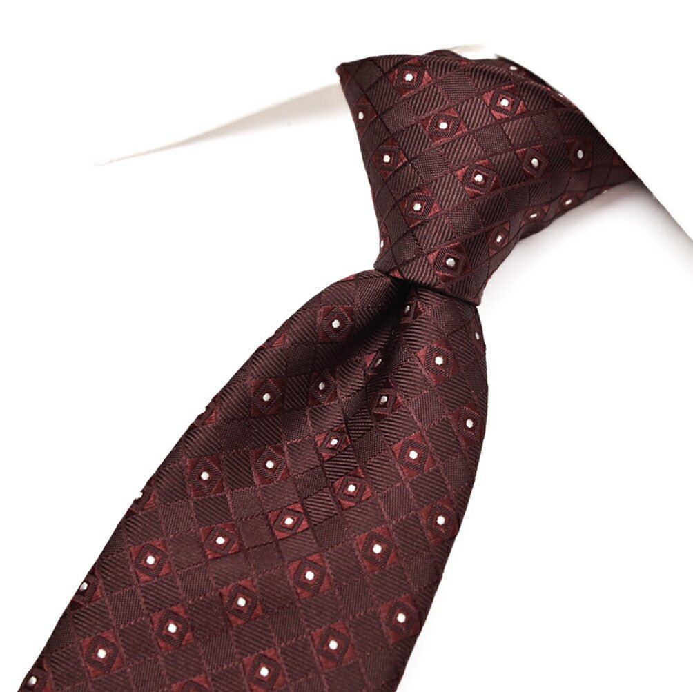 GIORGIO ARMANI シルク100% 幾何柄ネクタイ｜434642｜GUARDAROBA MILANO OFFICIAL STORE