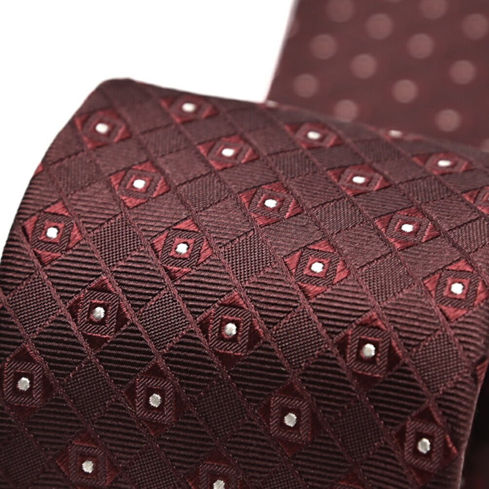 GIORGIO ARMANI シルク100% 幾何柄ネクタイ｜434642｜GUARDAROBA MILANO OFFICIAL STORE