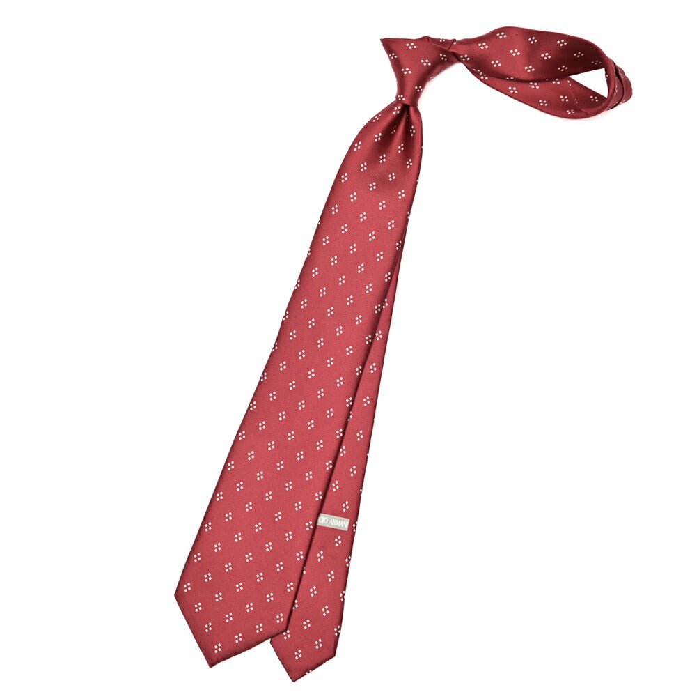 GIORGIO ARMANI シルク100% 小紋柄ネクタイ｜434651｜GUARDAROBA MILANO OFFICIAL STORE