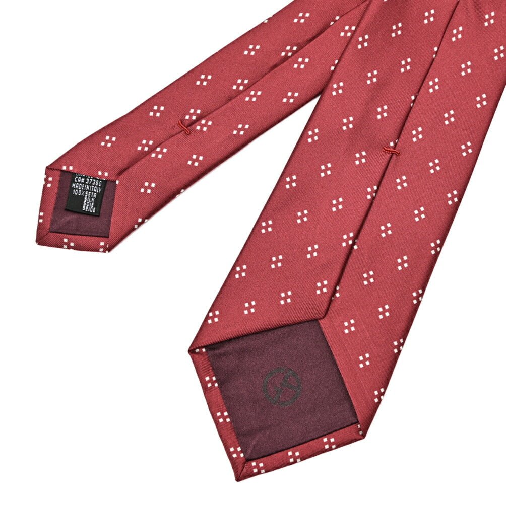 GIORGIO ARMANI シルク100% 小紋柄ネクタイ｜434651｜GUARDAROBA MILANO OFFICIAL STORE