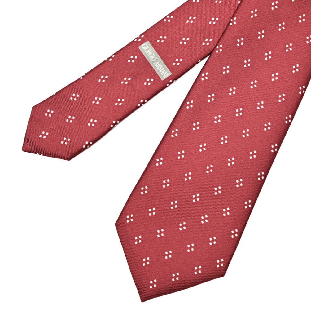 GIORGIO ARMANI シルク100% 小紋柄ネクタイ｜434651｜GUARDAROBA MILANO OFFICIAL STORE