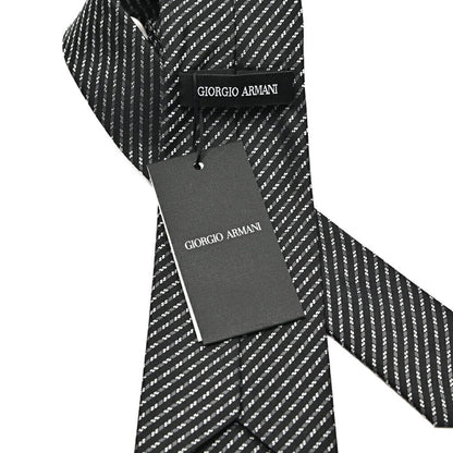 GIORGIO ARMANI シルク100% レジメンタル柄ネクタイ｜434654｜GUARDAROBA MILANO OFFICIAL STORE