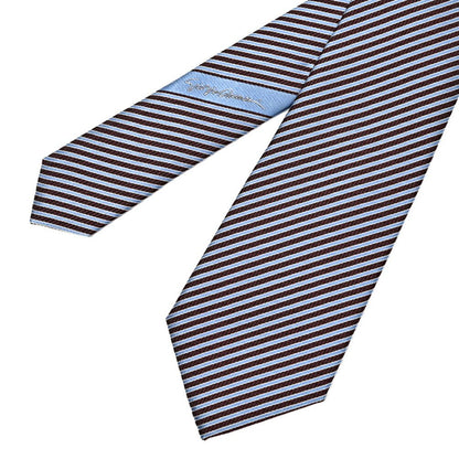 GIORGIO ARMANI シルク100% レジメンタル柄ネクタイ｜434655｜GUARDAROBA MILANO OFFICIAL STORE