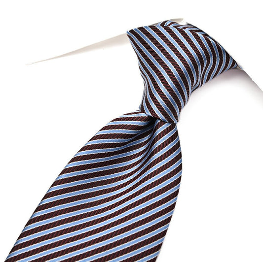 GIORGIO ARMANI シルク100% レジメンタル柄ネクタイ｜434655｜GUARDAROBA MILANO OFFICIAL STORE