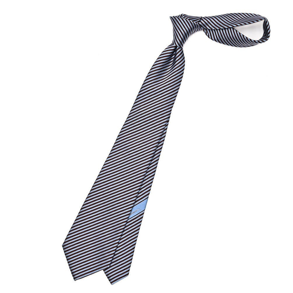 GIORGIO ARMANI シルク100% レジメンタル柄ネクタイ｜434655｜GUARDAROBA MILANO OFFICIAL STORE