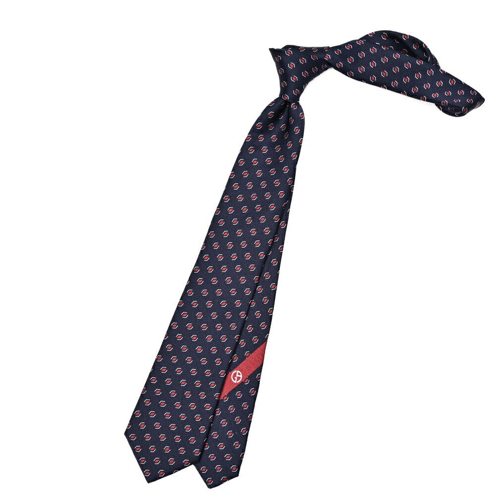 GIORGIO ARMANI シルク100% 小紋柄ネクタイ｜434656｜GUARDAROBA MILANO OFFICIAL STORE