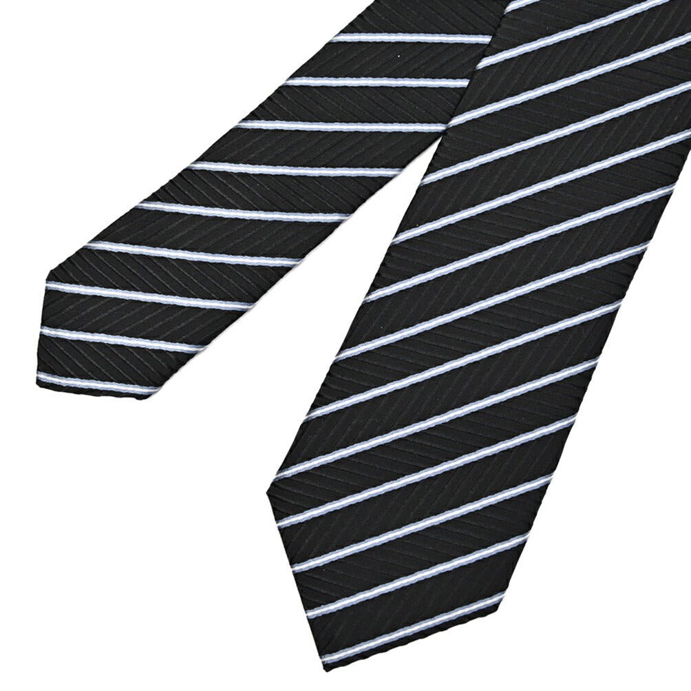 GIORGIO ARMANI シルク100% レジメンタル柄ネクタイ｜434657｜GUARDAROBA MILANO OFFICIAL STORE