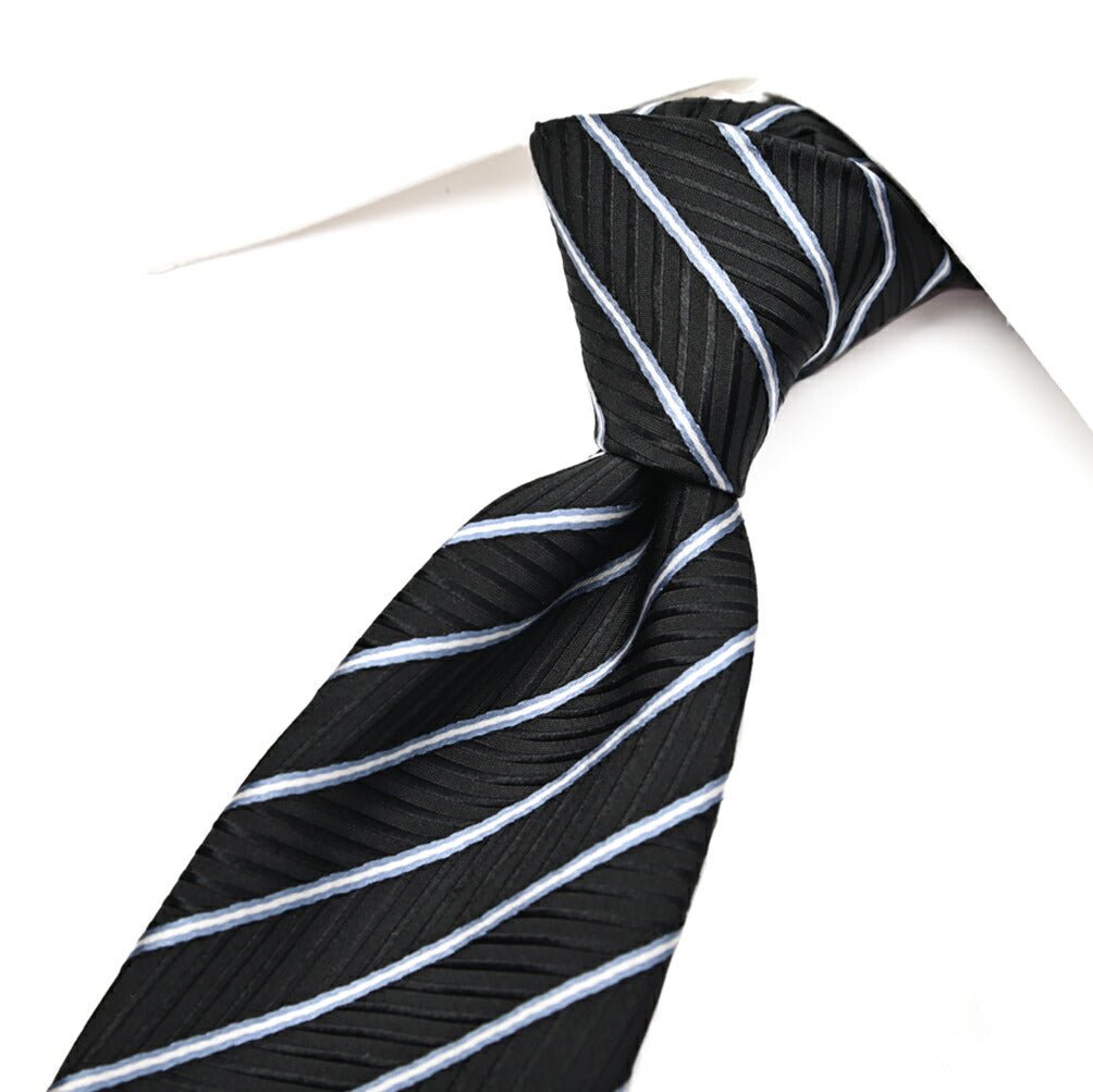 GIORGIO ARMANI シルク100% レジメンタル柄ネクタイ｜434657｜GUARDAROBA MILANO OFFICIAL STORE