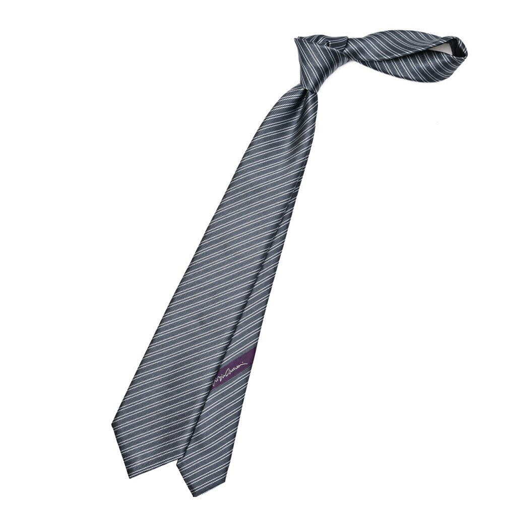 GIORGIO ARMANI シルク100% レジメンタル柄ネクタイ｜434660｜GUARDAROBA MILANO OFFICIAL STORE