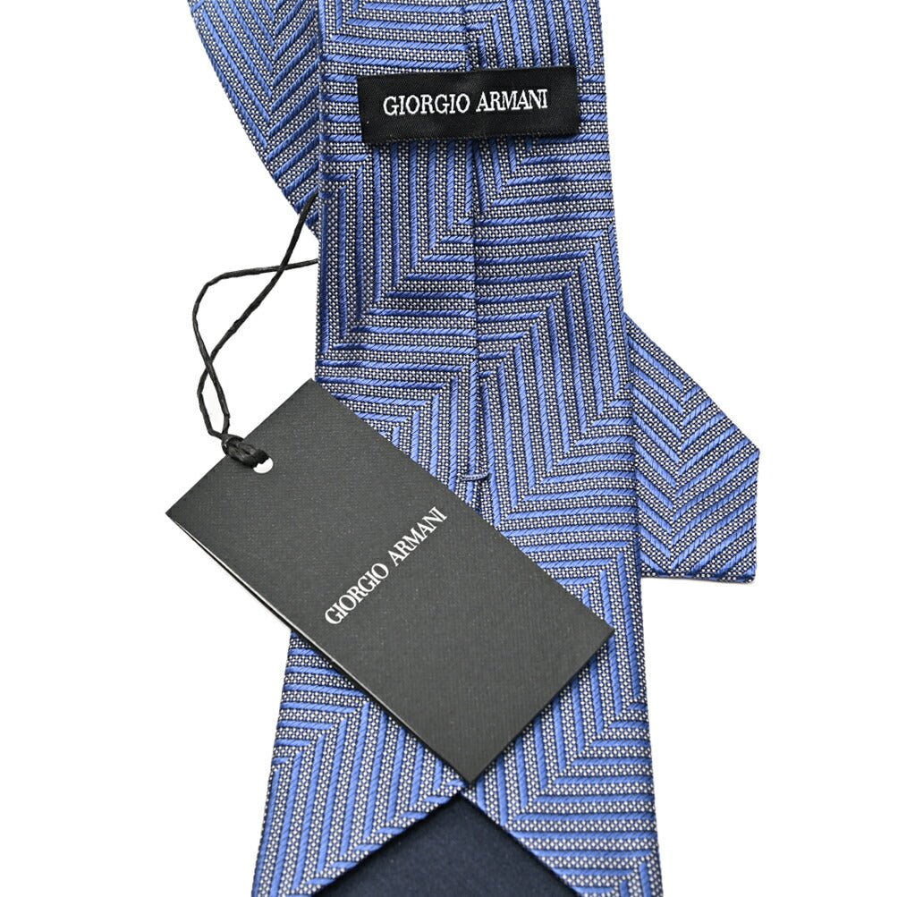 GIORGIO ARMANI シルク100% 幾何柄ネクタイ｜434663｜GUARDAROBA MILANO OFFICIAL STORE