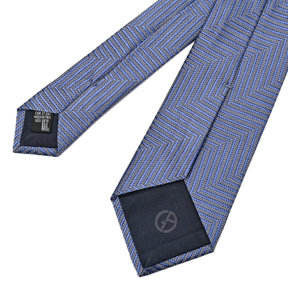GIORGIO ARMANI シルク100% 幾何柄ネクタイ｜434663｜GUARDAROBA MILANO OFFICIAL STORE