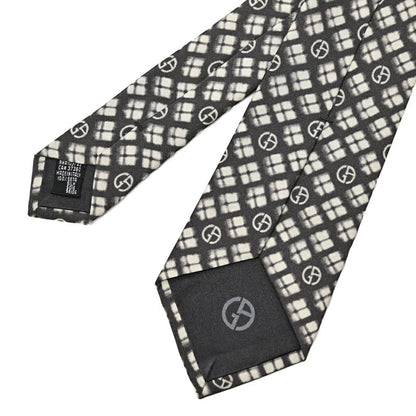 GIORGIO ARMANI シルク100% 総柄ロゴネクタイ｜434669｜GUARDAROBA MILANO OFFICIAL STORE