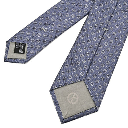 GIORGIO ARMANI シルク100% 小紋柄ロゴネクタイ｜434672｜GUARDAROBA MILANO OFFICIAL STORE