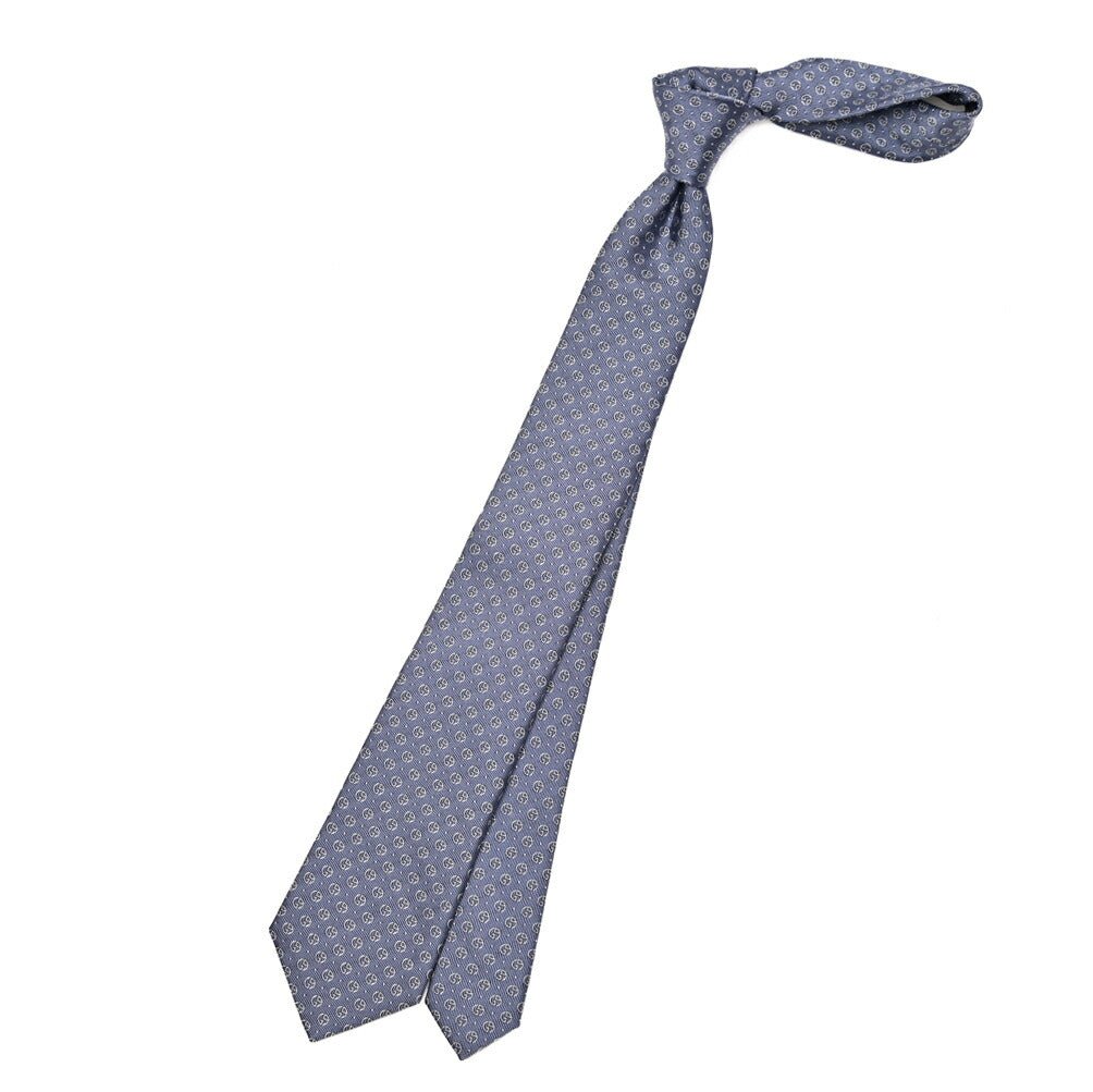 GIORGIO ARMANI シルク100% 小紋柄ロゴネクタイ｜434672｜GUARDAROBA MILANO OFFICIAL STORE