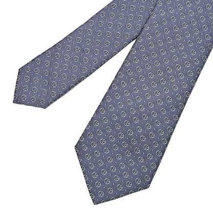 GIORGIO ARMANI シルク100% 小紋柄ロゴネクタイ｜434672｜GUARDAROBA MILANO OFFICIAL STORE