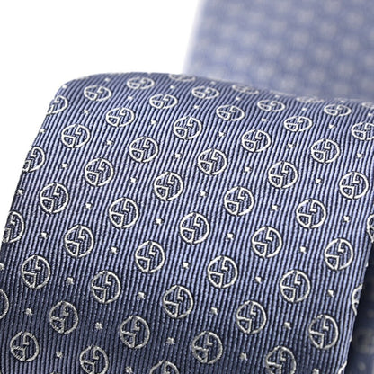 GIORGIO ARMANI シルク100% 小紋柄ロゴネクタイ｜434672｜GUARDAROBA MILANO OFFICIAL STORE