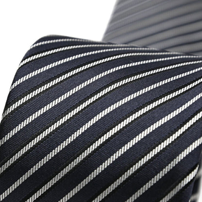 GIORGIO ARMANI シルク100% レジメンタル柄ネクタイ｜434676｜GUARDAROBA MILANO OFFICIAL STORE