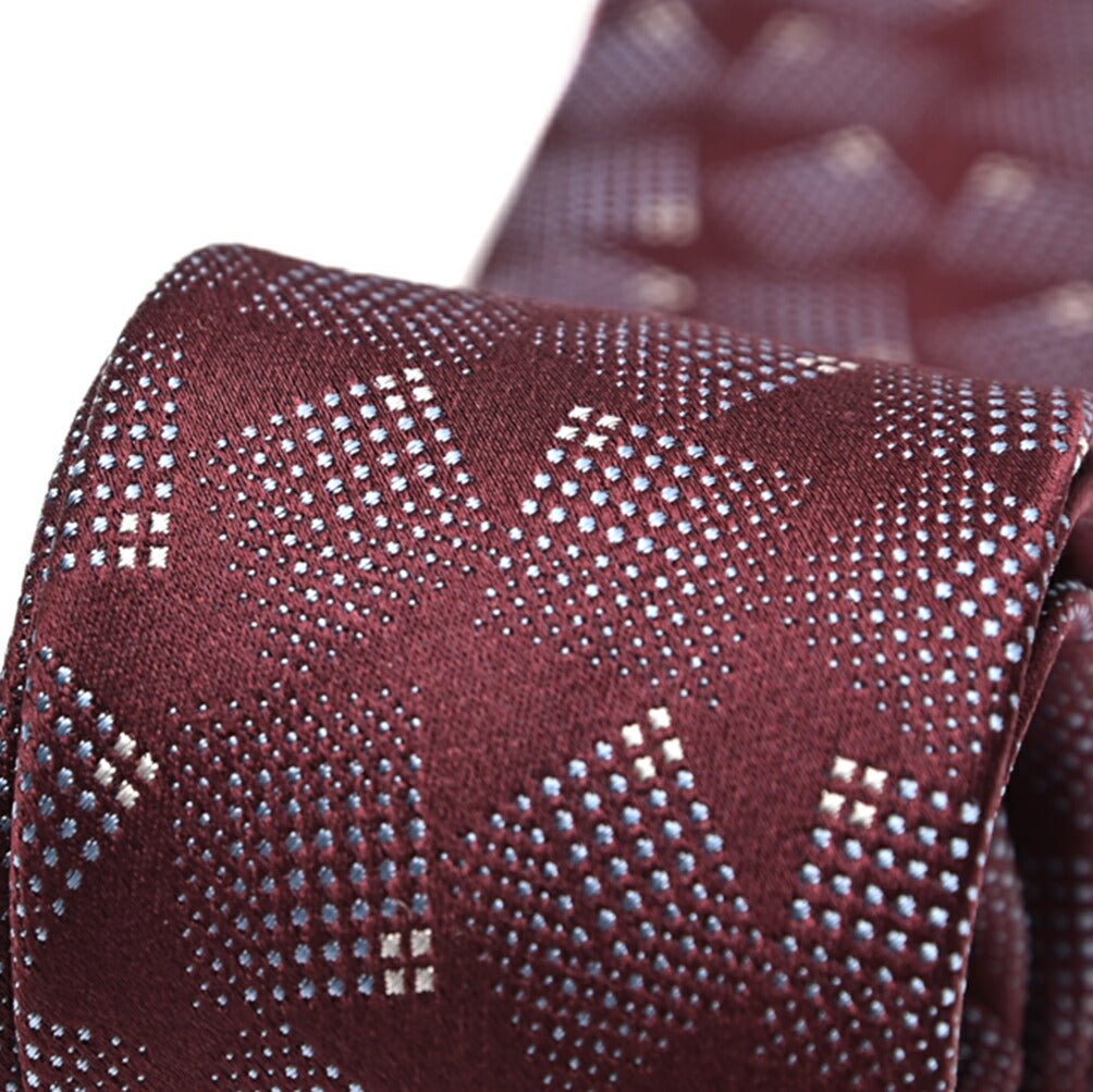 GIORGIO ARMANI シルク100% 幾何柄ネクタイ｜434679｜GUARDAROBA MILANO OFFICIAL STORE