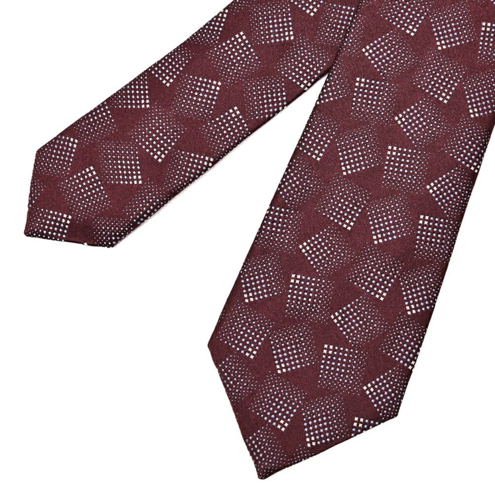 GIORGIO ARMANI シルク100% 幾何柄ネクタイ｜434679｜GUARDAROBA MILANO OFFICIAL STORE