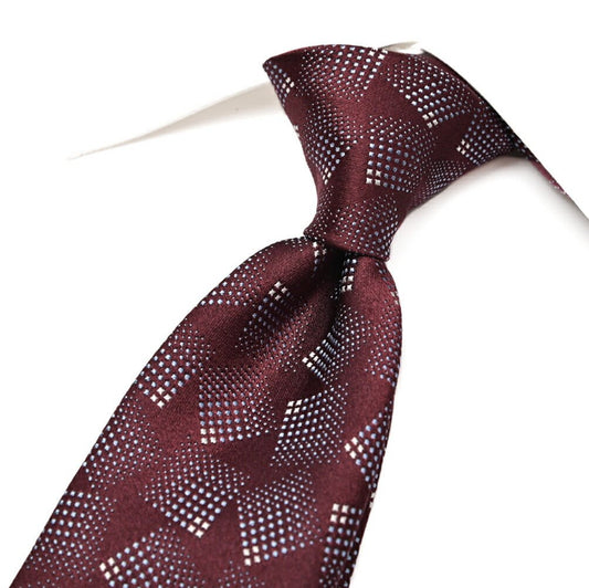 GIORGIO ARMANI シルク100% 幾何柄ネクタイ｜434679｜GUARDAROBA MILANO OFFICIAL STORE