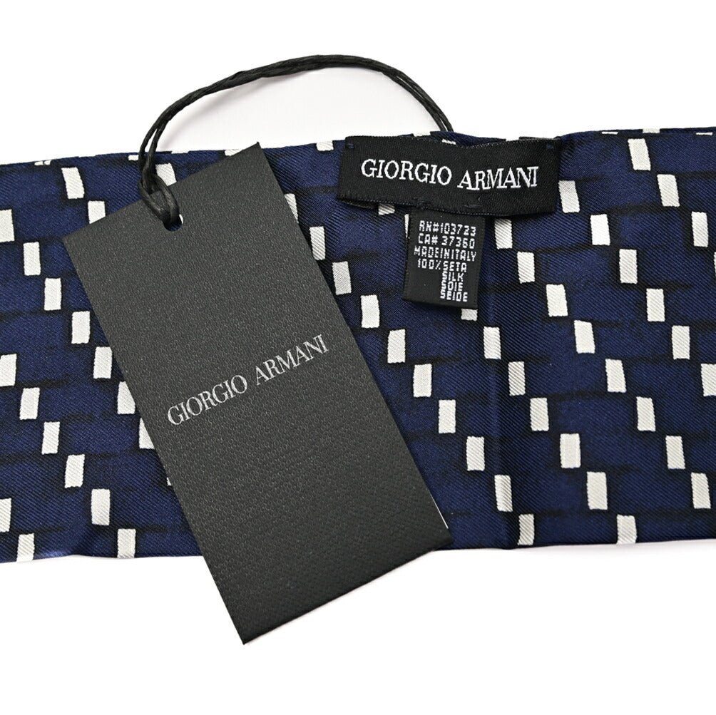 GIORGIO ARMANI シルク100% アスコットタイ｜434681｜GUARDAROBA MILANO OFFICIAL STORE
