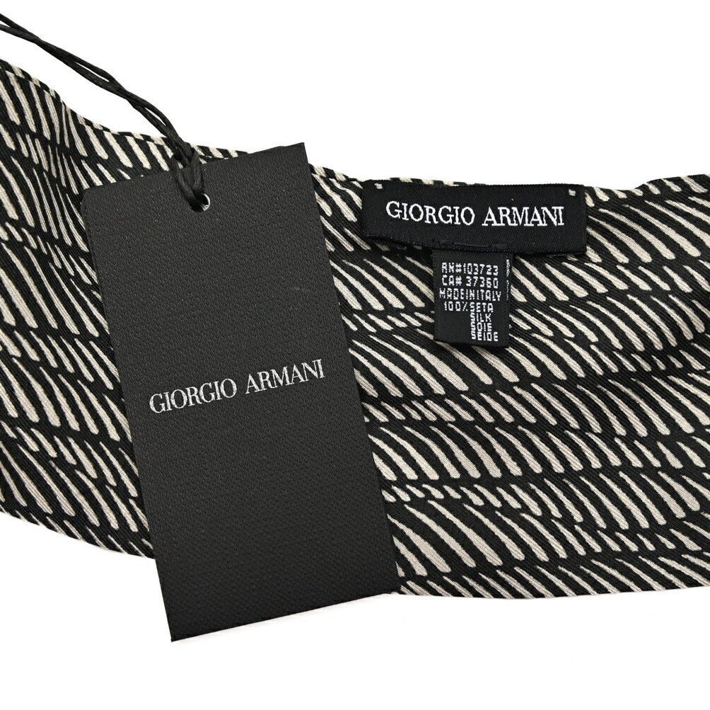 GIORGIO ARMANI シルク100% アスコットタイ｜434685｜GUARDAROBA MILANO OFFICIAL STORE